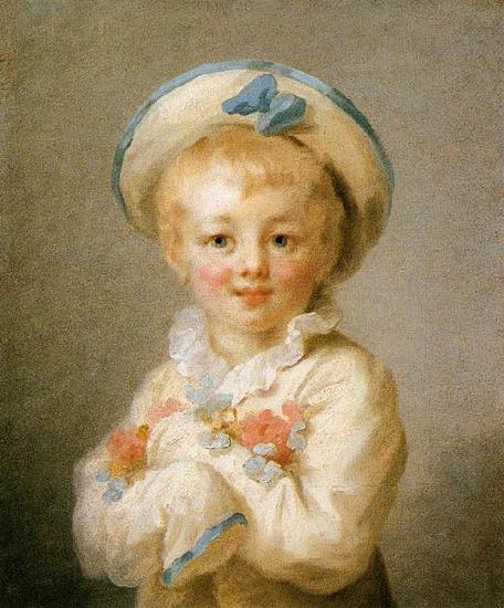 Jean Honore Fragonard A Boy as Pierrot Germany oil painting art
